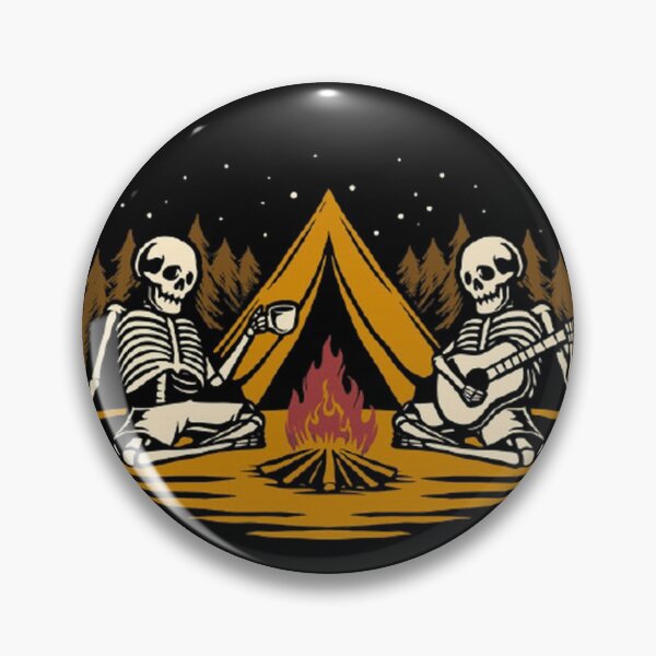 Item preview, Camp With Skeletons designed and sold by IshitaPoint.