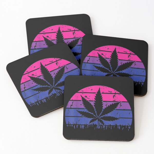 Item preview, Weed LGBT-Q Bi-sexual Pride Marijuana 420 Pot-Head designed and sold by violetacain70.
