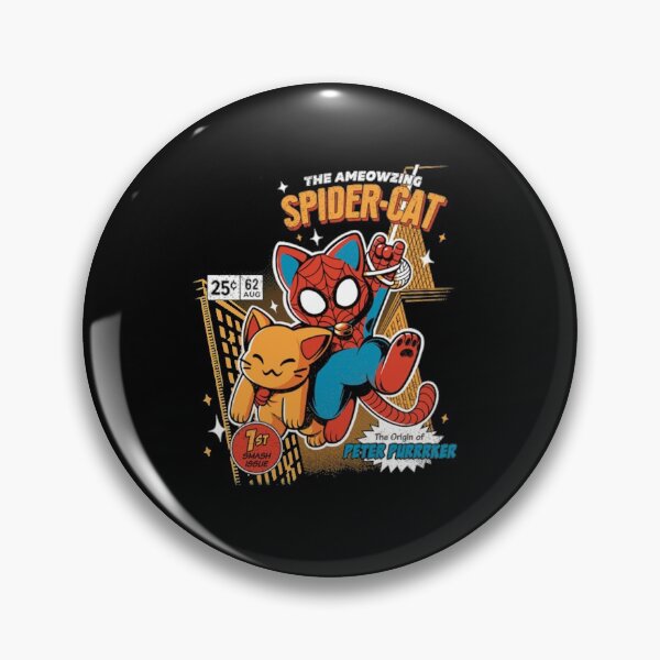 Item preview, Funny Spider Catman Purrrker Tee Shirt for Cat lovers Shirt designed and sold by Louhoangs2035.