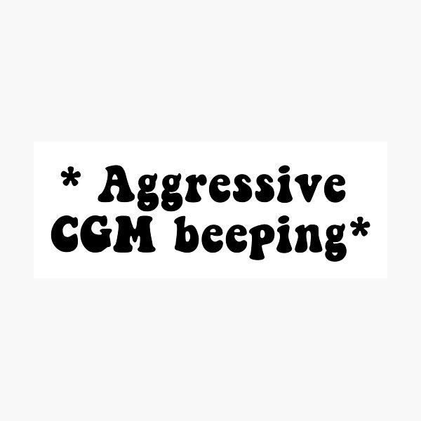 Item preview, * Agressive CGM Beeping * designed and sold by CatGirl101.