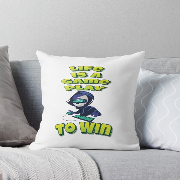 Item preview, Life Is A Game Play To Win designed and sold by WordsGamersUse.