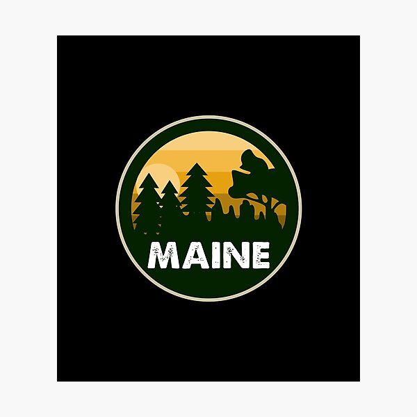 Item preview, Maine Moosehead Lake designed and sold by learkemili.