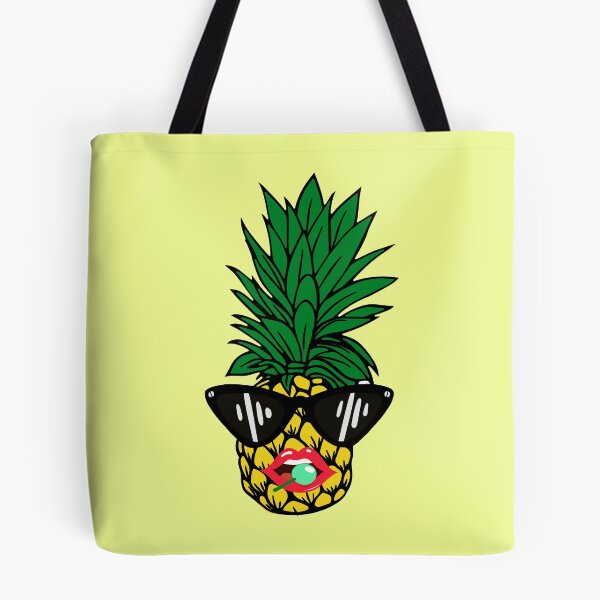 Item preview, Funny pineapple with sunglasses designed and sold by DIDAKU.