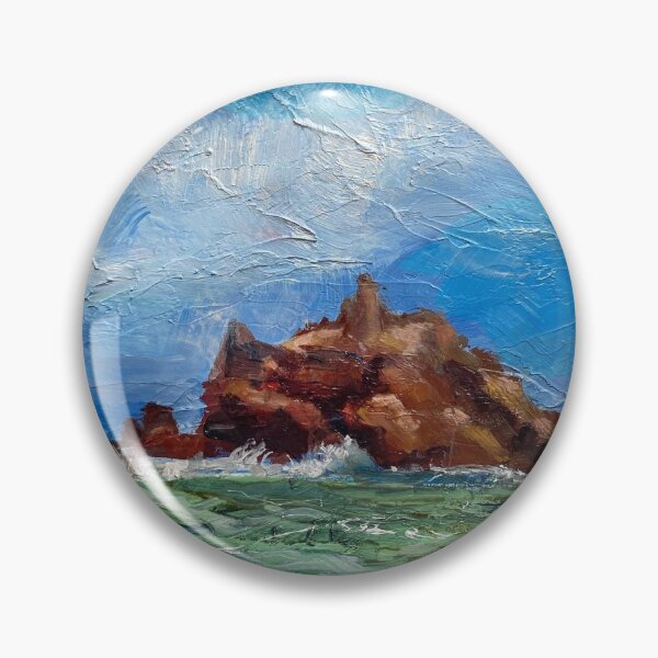 Item preview, The Crags ~ oil painting designed and sold by Roz McQuillan Fine Art & Photography.