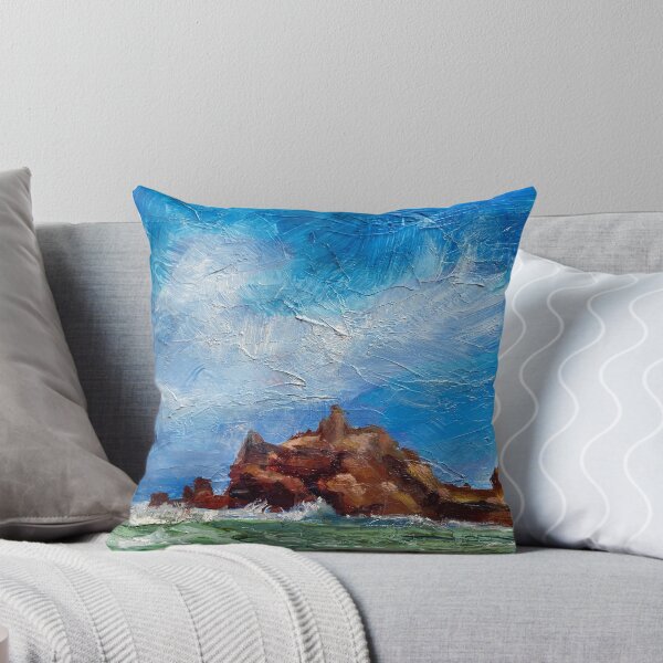 Item preview, The Crags ~ oil painting designed and sold by Roz McQuillan Fine Art & Photography.