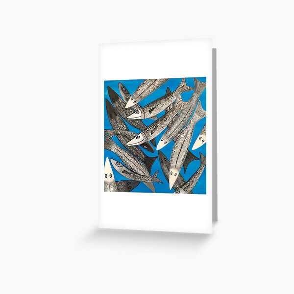 Into the Blue Greeting Card