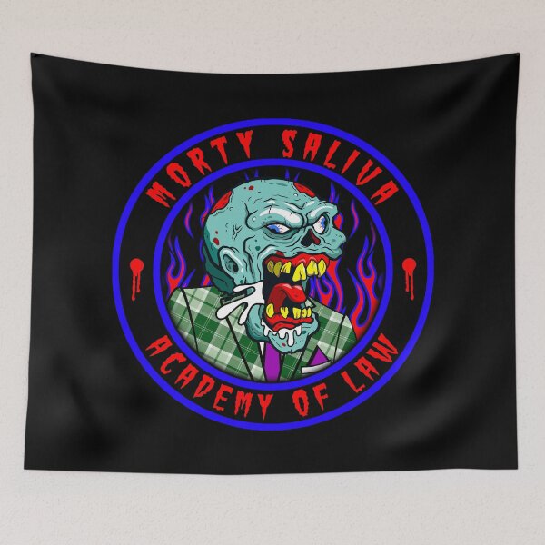 Item preview, MORTY SALIVA - ACADEMY OF LAW designed and sold by Garden Of Nightmares.