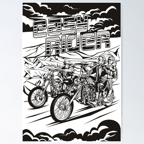 Item preview, Easy rider. Cool motorcycle designed and sold by rindesign.