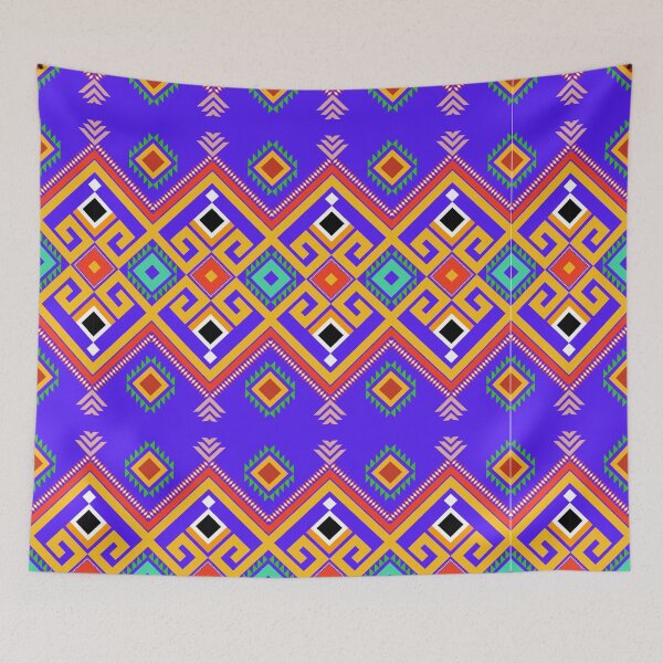 Item preview, bohemian fabric pattern cloth of indian style. Tribal design of fabric. Woven pattern designed and sold by WP-7824.