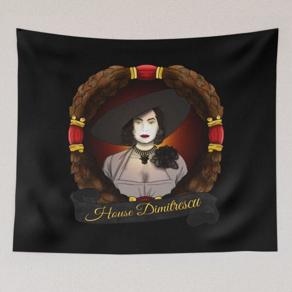 Item preview, Logotipo de Dimitrescu designed and sold by ZonaaShirt.