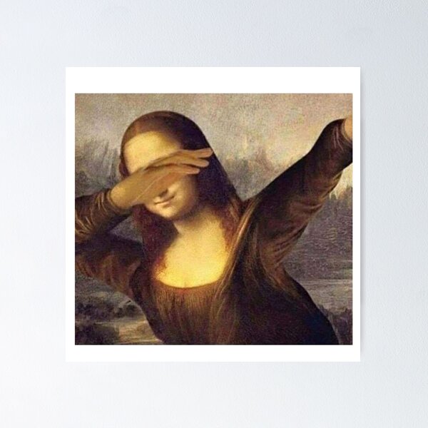 Item preview, Mona Lisa Dabbing designed and sold by NatalieWHarris.
