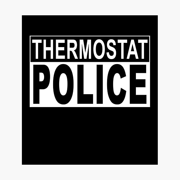 Artikelvorschau, Herren-Thermostat-Polizei für einen Vatertags-Polizei-Vater entworfen und verkauft von ZimbomDesigner.