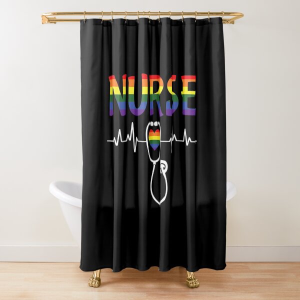Item preview, Nurse LGBT-Q Gay Pride Rainbow Flag Registered designed and sold by violetacain70.