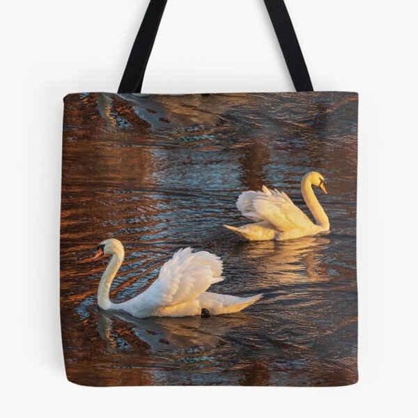 Item preview, Waving Bookend Swans designed and sold by Owed To Nature.