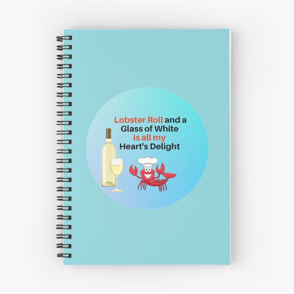 Item preview, Lobster Roll and a glass of White is all my heart's delight designed and sold by 3TFashion.