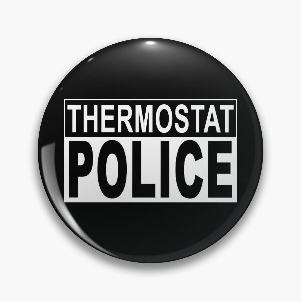 Item preview, Mens Thermostat Police for a Father's Day Police Dad designed and sold by ZimbomDesigner.