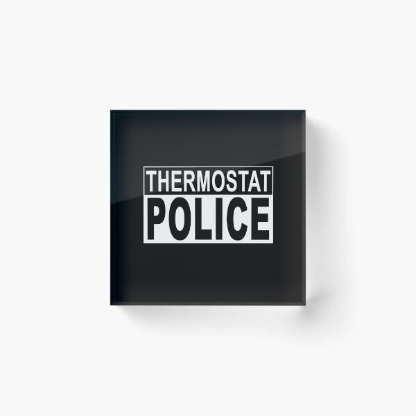 Item preview, Mens Thermostat Police for a Father's Day Police Dad designed and sold by ZimbomDesigner.