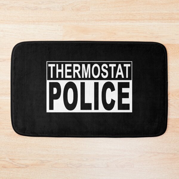 Item preview, Mens Thermostat Police for a Father's Day Police Dad designed and sold by ZimbomDesigner.