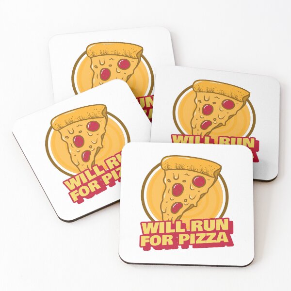 Item preview, Will Run For The Pizza designed and sold by YOYOCollection.