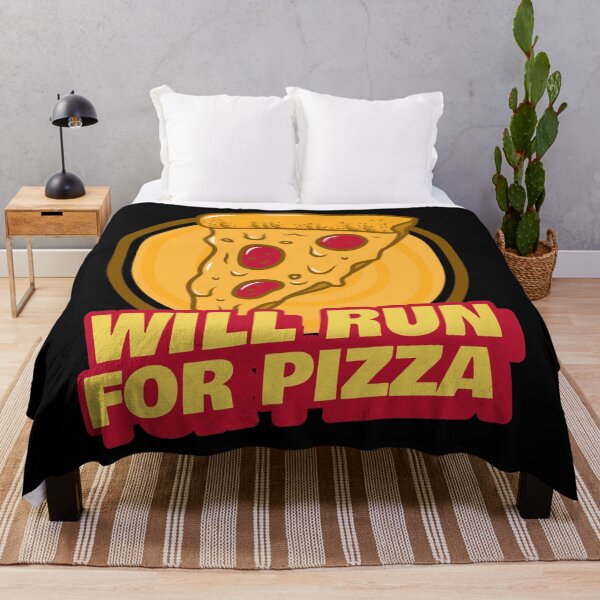 Item preview, Will Run For The Pizza designed and sold by YOYOCollection.