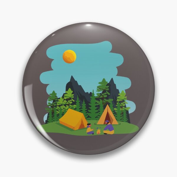Item preview, Just A Dad Who Loves Camping designed and sold by DigitalSantino.