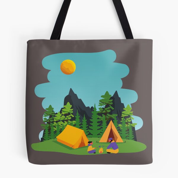 Item preview, Just A Dad Who Loves Camping designed and sold by DigitalSantino.