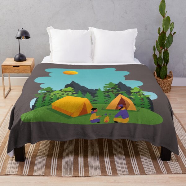 Item preview, Just A Dad Who Loves Camping designed and sold by DigitalSantino.