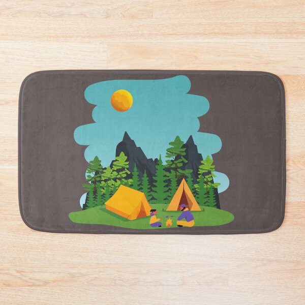Item preview, Just A Dad Who Loves Camping designed and sold by DigitalSantino.