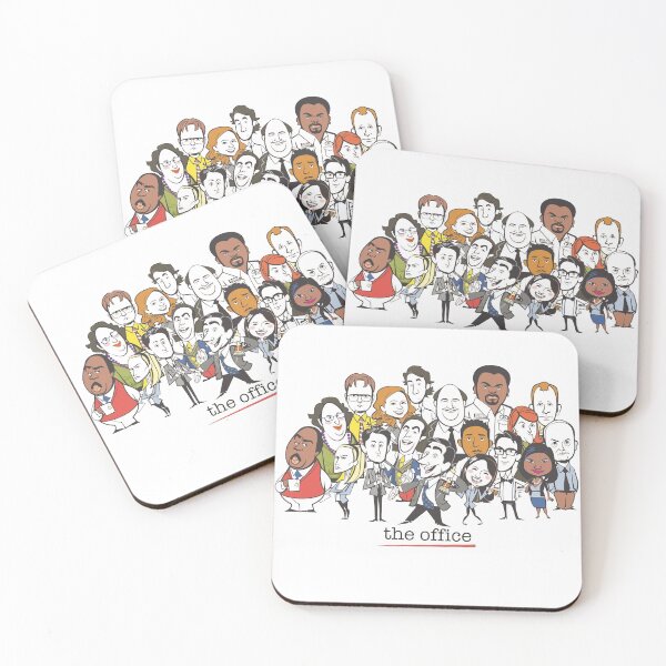 Item preview, The Office Cast Cartoon designed and sold by NatalieWHarris.