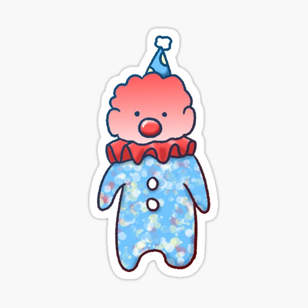 Clown Friend Sticker
