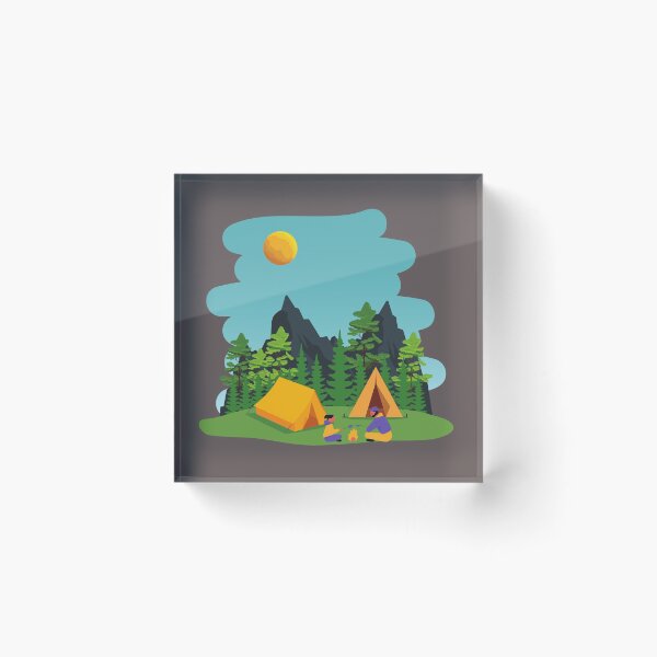 Item preview, Just A Dad Who Loves Camping designed and sold by DigitalSantino.