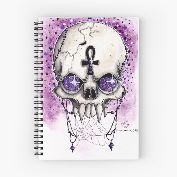 Item preview, Evil Amethyst Skull designed and sold by cutestvoodoo.