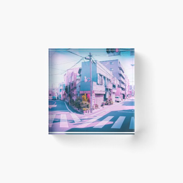 Item preview, Anime in Real Life Vaporwave Summer Day in Tokyo Residential area  designed and sold by TokyoLuv.