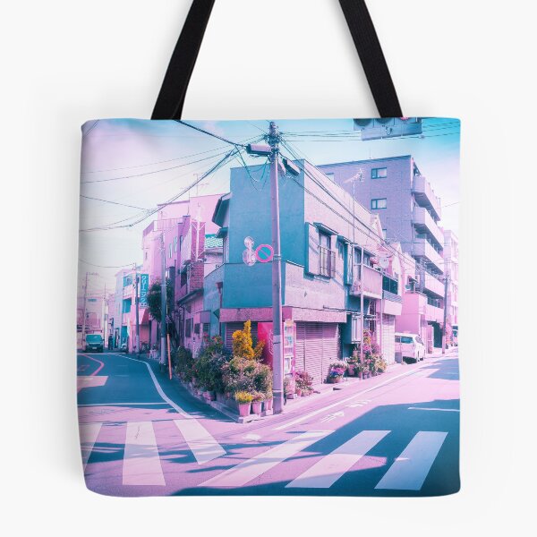 Item preview, Anime in Real Life Vaporwave Summer Day in Tokyo Residential area  designed and sold by TokyoLuv.