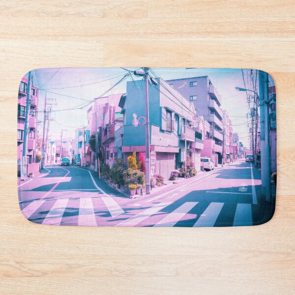 Item preview, Anime in Real Life Vaporwave Summer Day in Tokyo Residential area  designed and sold by TokyoLuv.