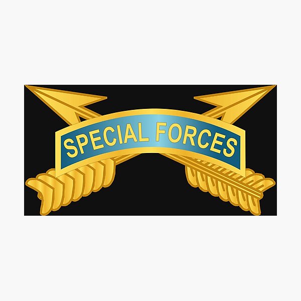Item preview, Army - Special Forces Tab w SF Branch wo Txt designed and sold by Military Insignia Products.