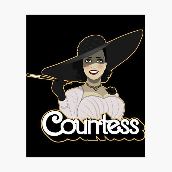 Item preview, Lady Dimitrescu Countess designed and sold by ZonaaShirt.