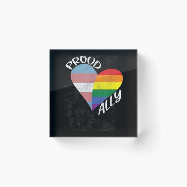 Item preview, Proud Ally LGBT Heart Gay Pride Month designed and sold by violetacain70.