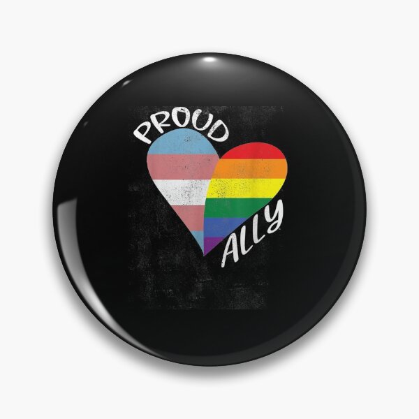 Aperçu de l'œuvre Mois de la fierté gaie du cœur LGBT Allié fier créée et vendue par violetacain70.