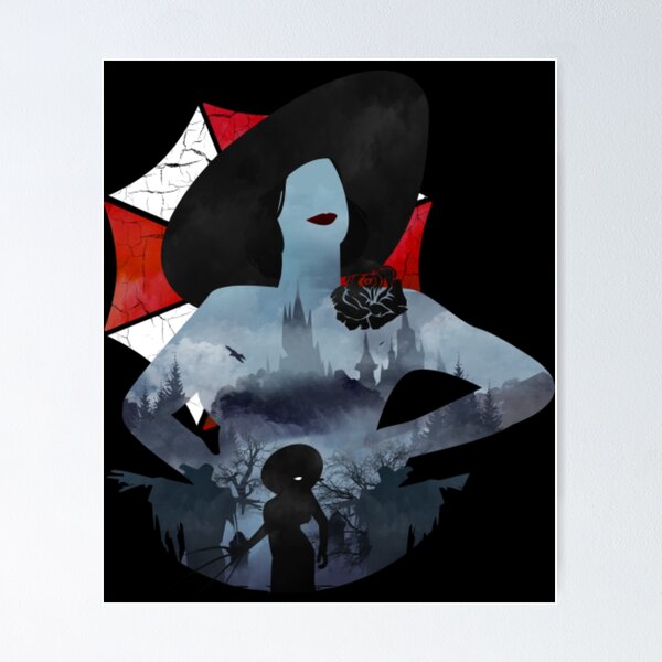 Item preview, Lady Dimitrescu Fan Art designed and sold by ZonaaShirt.