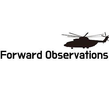 Artwork thumbnail, Forward Observations by SPYG