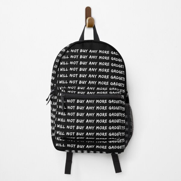 Item preview, I Will Not Buy Any More Gadgets | Tech | Techie | Analog designed and sold by itsokaybyme.
