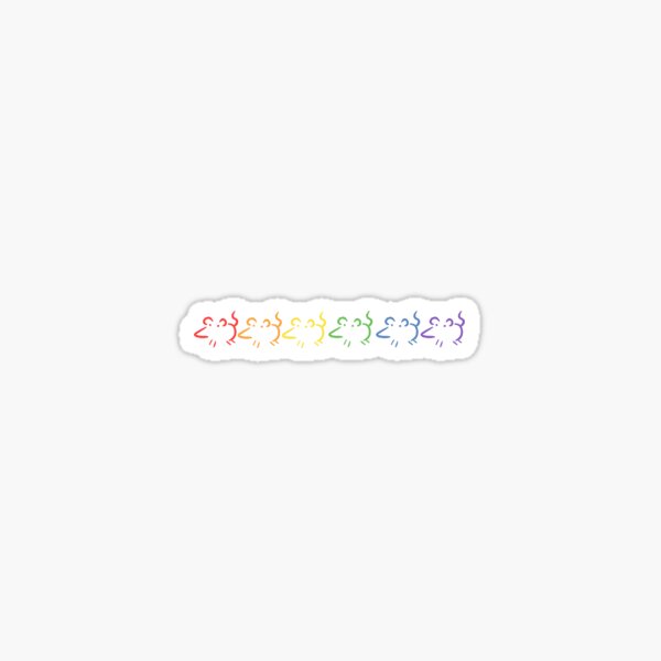 Rainbow Rats Sticker