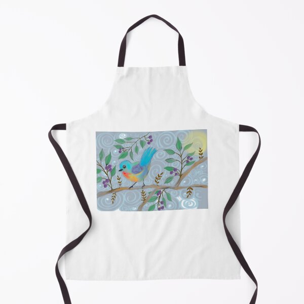 Item preview, Cute Blue Birdy designed and sold by ArtishbyLisa.