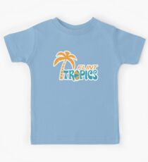 Flint Tropics Retro Kids T-Shirt