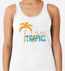 Camiseta con espalda nadadora Flint Tropics Retro