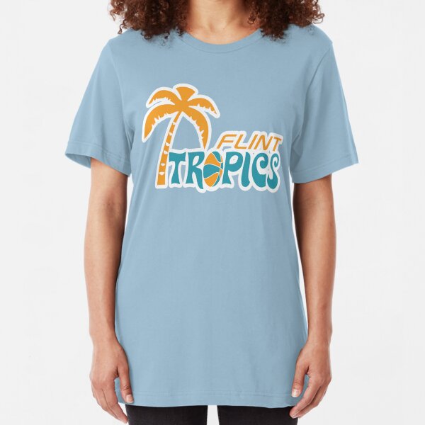 Flint Tropics Retro Slim Fit T-Shirt