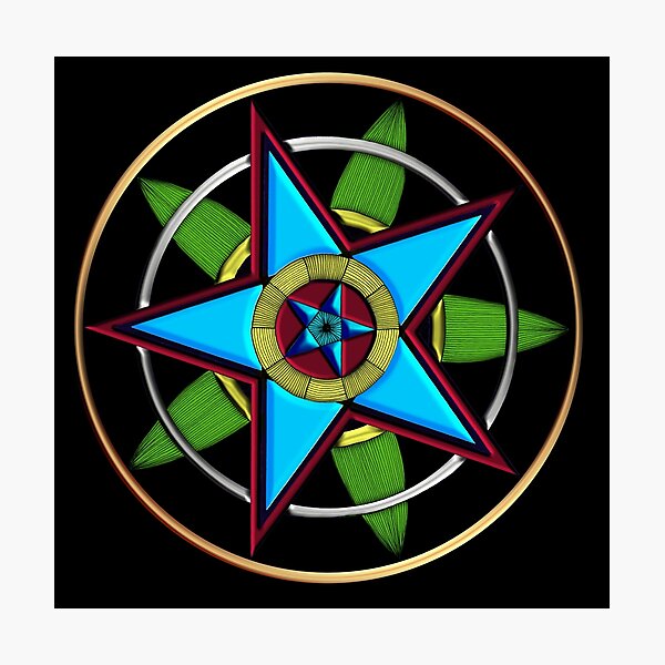 Item preview, Pentáculo Tri-Star designed and sold by MagicMama.