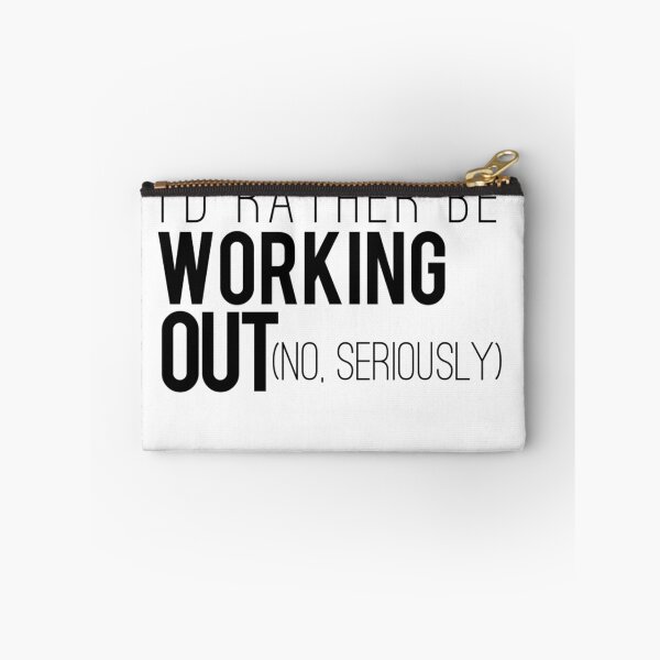 Item preview, I'd Rather Be Working Out designed and sold by cinemagia.