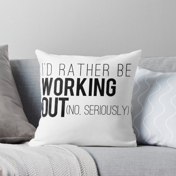 Item preview, I'd Rather Be Working Out designed and sold by cinemagia.